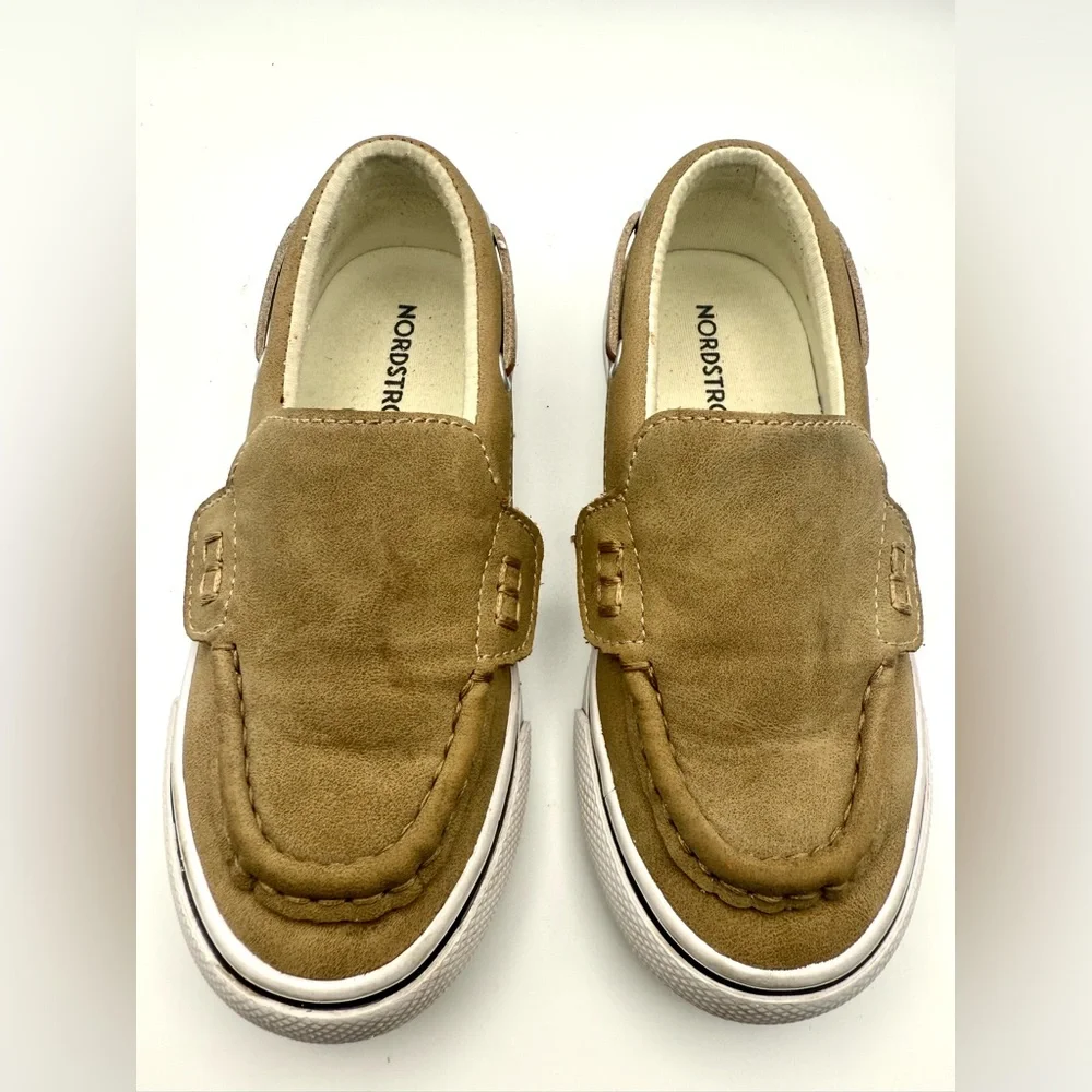 Nordstrom Kids Tan Boat Shoes